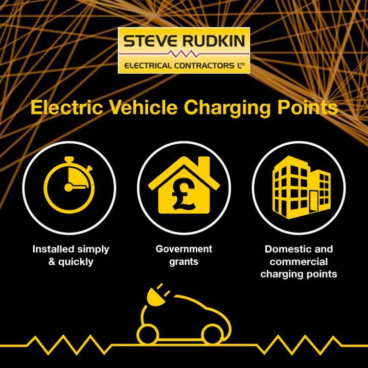 Steve Rudkin Electrical EV charging information sheet