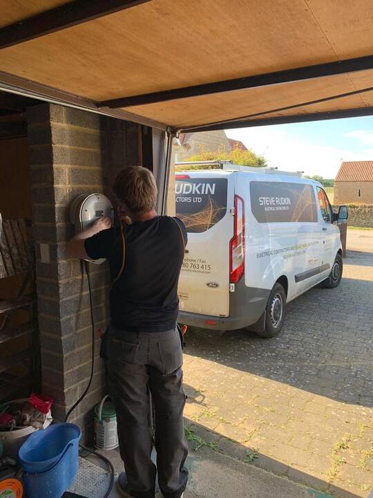 Home EV charger installation