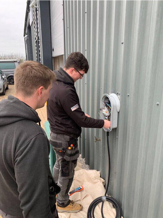 EV charging points