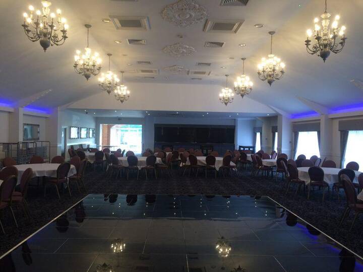 Hotel function room lighting
