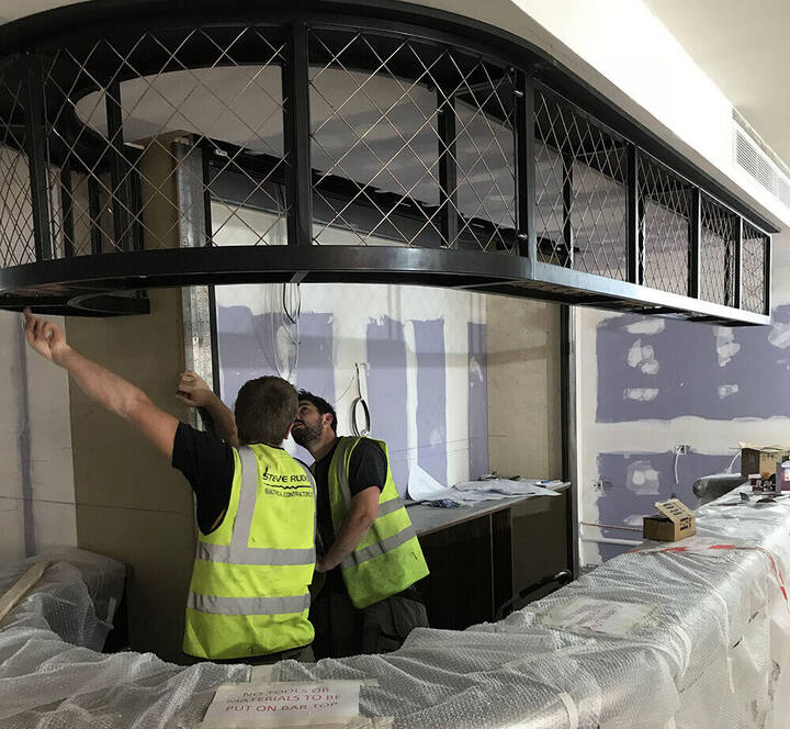 Hotel bar and front of house refurbishment
